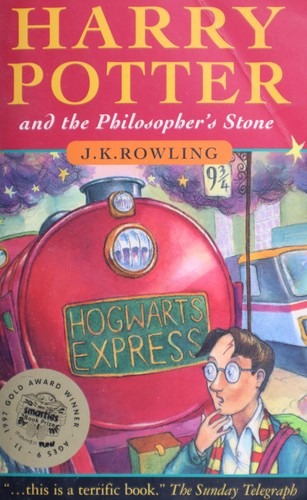 Portada de Harry Potter y la piedra filosofal