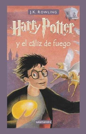 Portada de Harry Potter y el cáliz de fuego