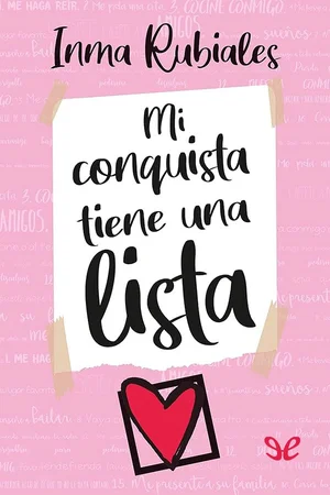 Portada de Mi conquista tiene una lista